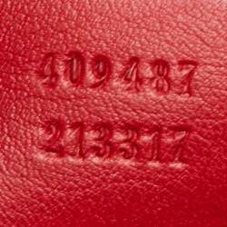 Pre Owned Gucci Padlock Small Multicolor GG Supreme Canvas and Leather Shoulder Bag