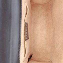 Pre Owned Gucci Black Small Guccissima Padlock Crossbody