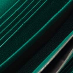 مملوكة مسبقًا Gucci Dionysus Crystal Green Leather Wallet on Chain