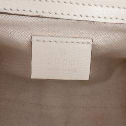 Pre Owned حقيبة غوتشي ديانا ساتشيل بامبو جلد صغيرة خضراء