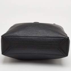 Pre Owned حقيبة يد توتس غوتشي مارمونت جي جي داليا صغيرة جلد أسود