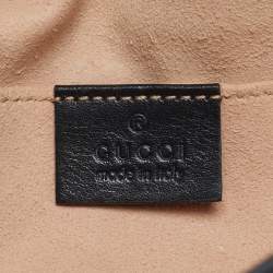 مملوكة مسبقًا Gucci GG Marmont Mini Black Matelassé Leather Camera Bag