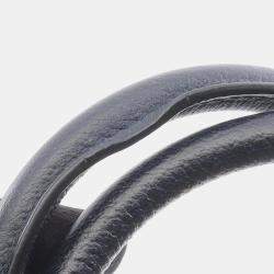 Pre Owned حقيبة غوتشي بوسطن جي جي سوبريم متوسطة دوفل كانفاس ومقوى وجلد عاجي/كحلي