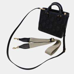 Pre Owned حقيبة غوتشي كتف جلد ماتيلاسي سوداء بطريقتين كروس بودي أو فوقها