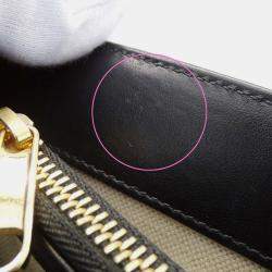 Pre Owned حقيبة غوتشي كتف جلد ماتيلاسي سوداء بطريقتين كروس بودي أو فوقها