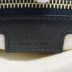 Pre Owned حقيبة غوتشي كتف جلد ماتيلاسي سوداء بطريقتين كروس بودي أو فوقها