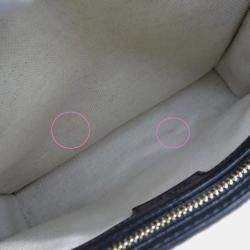 Pre Owned حقيبة غوتشي كتف جلد ماتيلاسي سوداء بطريقتين كروس بودي أو فوقها