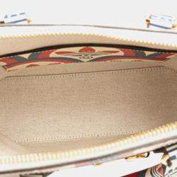 مملوكة مسبقًا Gucci X Adidas Horsebit 1955 Handbag/Shoulder Bag White Red Blue Leather