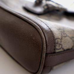 Pre Owned حقيبة دلو غوتشي ديونيسوس GG سوبرم بنية اللون