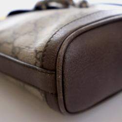 Pre Owned حقيبة دلو غوتشي ديونيسوس GG سوبرم بنية اللون