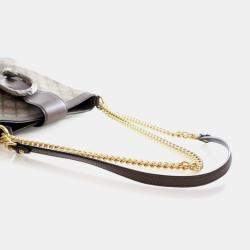 Pre Owned حقيبة دلو غوتشي ديونيسوس GG سوبرم بنية اللون