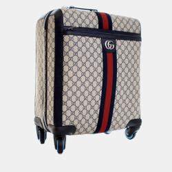مملوكة مسبقًا Gucci 40 GG Supreme Rolling Luggage