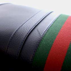 Pre Owned Gucci Medium Calfskin Savoy Duffle