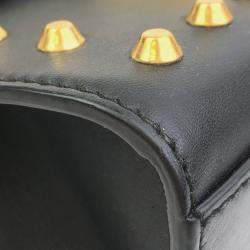 Pre Owned Gucci Small Studded Padlock Bag