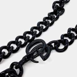 Pre Owned حقيبة خصر غوتشي جي جي مارمونت سوداء (699757)