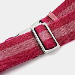 مملوكة مسبقًا حقيبة خصر غوتشي قماش متعدد الألوان بجيبَين