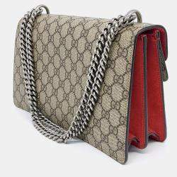 Pre Owned حقيبة كتف بسلسلة غوتشي ديونيسوس بيج بي في سي (400249)