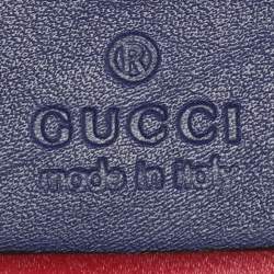 Pre Owned حقيبة كتف غوتشي جي جي مارمونت جلد ماتيلس أوف وايت صغيرة