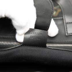 Pre Owned حقيبة غوتشي سوفت كونفرتابل بلاك GG سوبريم تايجر