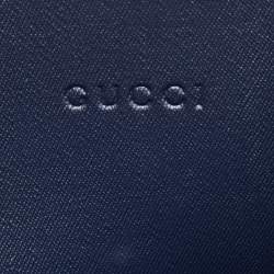 Pre Owned Gucci GG Blooms Multicolor GG Supreme Canvas Reversible Tote