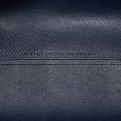 Pre Owned Gucci GG Blooms Multicolor GG Supreme Canvas Reversible Tote