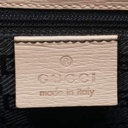 مملوكة مسبقًا Gucci Jackie Bardot Light Pink Leather Shoulder Bag