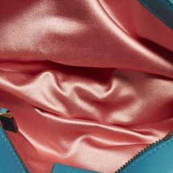 مملوكة مسبقًا حقيبة غوتشي جي جي مارمونت مخمل ماتيلسي أزرق صغيرة بحمالة كتف قابلة للطي