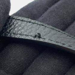 Pre Owned حقيبة كتف غوتشي سوهو جلد أسود/بيج بشعار G متداخل