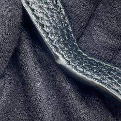 Pre Owned حقيبة كتف غوتشي سوهو جلد أسود/بيج بشعار G متداخل