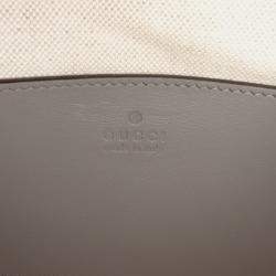Pre Owned حقيبة سلسلة أوفيدي غووتشي جلدي ماتيلاسي جي جي رمادية صغيرة
