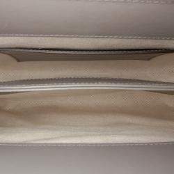 Pre Owned حقيبة سلسلة أوفيدي غووتشي جلدي ماتيلاسي جي جي رمادية صغيرة