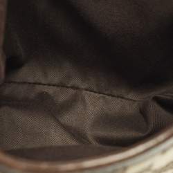 Pre Owned Gucci Beige/Brown GG Canvas and Leather Hobo