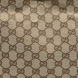 Pre Owned Gucci Beige/Brown GG Canvas and Leather Hobo
