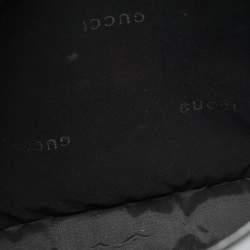 Pre Owned حقيبة كتف غوتشي جاكي جلد أسود