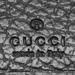 مملوكة مسبقًا Gucci GG Marmont Black Leather Bifold Wallet