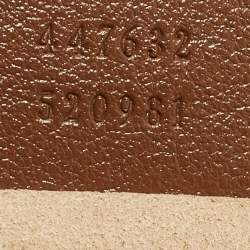 Pre Owned حقيبة كاميرا جلد ماتيلس غوتشي جي جي وردية صغيرة