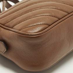 Pre Owned حقيبة كاميرا جلد ماتيلس غوتشي جي جي وردية صغيرة