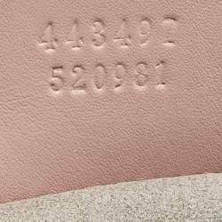 مملوكة مسبقًا حقيبة كتف غوتشي GG مارمونت مخمل ماتلاسي أرجواني صغيرة 