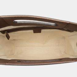 مملوكة مسبقًا حقيبة غوتشي ناعمة نيو فينتج GG سوبريم بنية