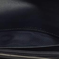 Pre Owned محفظة غوتشي بربطة مرصعة بالكريستال حمراء/زرقاء قماش كانفاس جاي جاي سوبريم وجلدي قارية