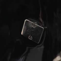 مملوكة مسبقًا حقيبة كتف غوتشي دمية تيدي GG مع كريستالات سواروفسكي أسود متنوع الألوان