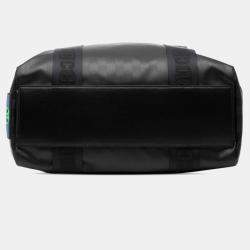 مملوكة مسبقًا Gucci Matte Crystal Gg Tote Bag/Shoulder Bag Black Leather And Nylon