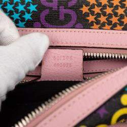 Pre Owned Gucci Pink GG Supreme Psychedelic Backpack