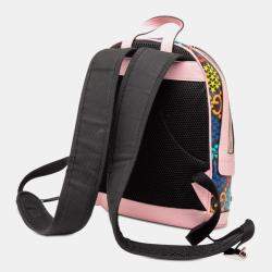 Pre Owned Gucci Pink GG Supreme Psychedelic Backpack