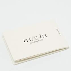 Pre Owned Gucci Owl Embroidered Dionysus Medium GG Supreme Canvas Shoulder Bag