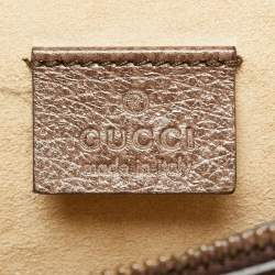 Pre Owned Gucci Owl Embroidered Dionysus Medium GG Supreme Canvas Shoulder Bag