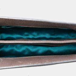 مملوكة مسبقًا Gucci Brown Small GG Supreme Web Ophidia Chain Crossbody