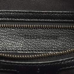 Pre Owned Gucci Aphrodite Medium Black Leather Shoulder Bag