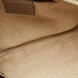 Pre Owned حقيبة غوتشي سوهو ديسكو صغيرة معدنية جلدية كاميرا كروس بودي