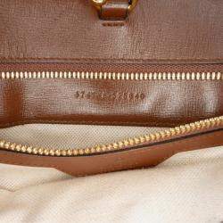 مملوكة مسبقًا Gucci Brown Medium GG Supreme Azalea Calfskin Retro Interlocking G Tote